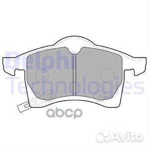 Колодки тормозные дисковые перед LP1309 Delphi