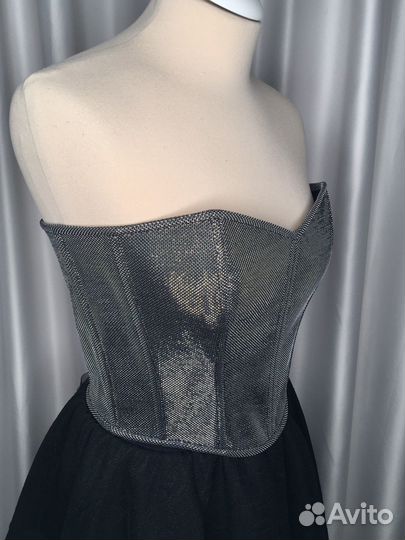 Корсаж до талии на шнуровке