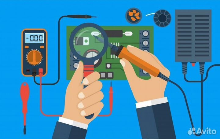 Ремонт компьютерной, аудио-видео и бытовой техники