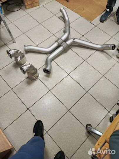 Porsche panamera turbo s 971 (downpipe) Deikin