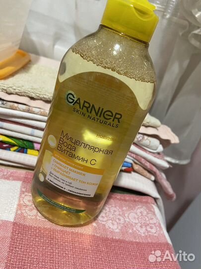 Мицелярная вода garnier