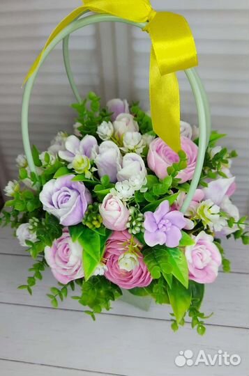 Букет из мыла ручной работы