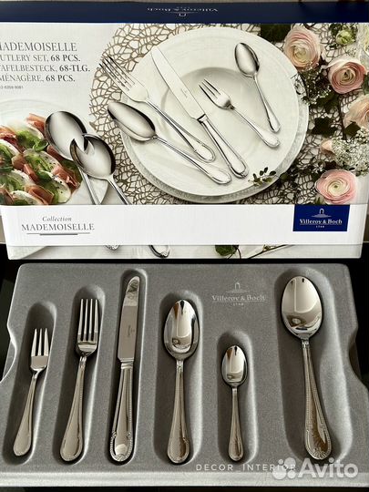 Столовые приборы Mademoiselle 68пр Villeroy&Boch
