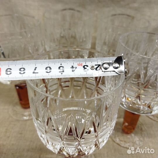 Бокал фужер Олимпиада-80. Хрусталь СССР