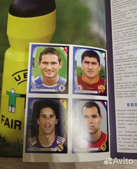 Альбом Panini uefa Champions League 2007-2008