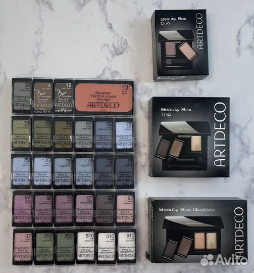 Тени и румяна artdeco новые из Германии