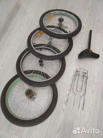 Запчасти на велосипед: багажник, сидушка