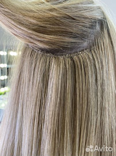 Голивудское наращивание волос