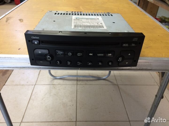 Магнитола Peugeot 206