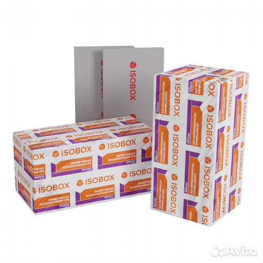 XPS isobox 100, 1180х580х30-L мм (13 плит, 8,8972