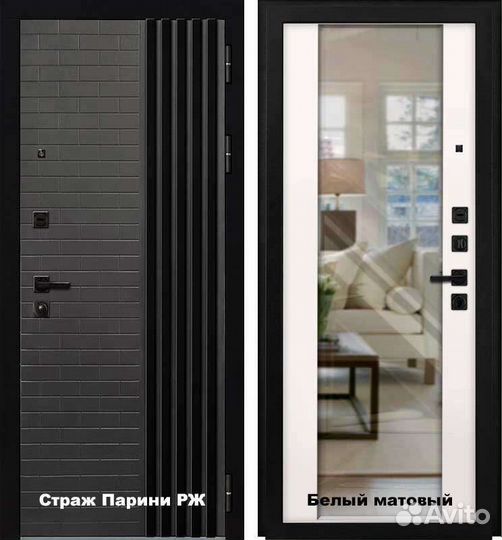 Дверь входная металлическая