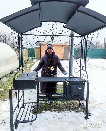 Мангал для дачи