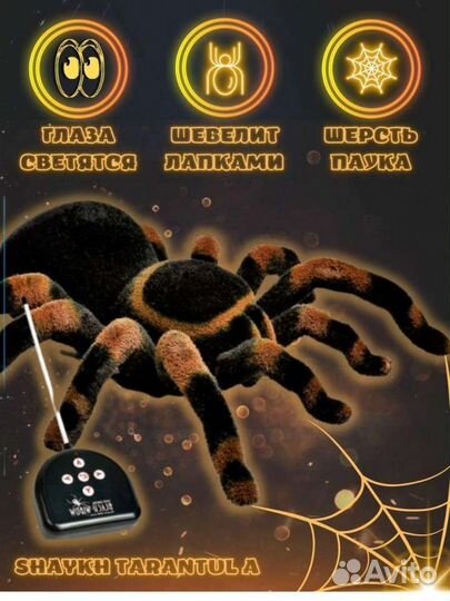Паук тарантул на радиоуправлении