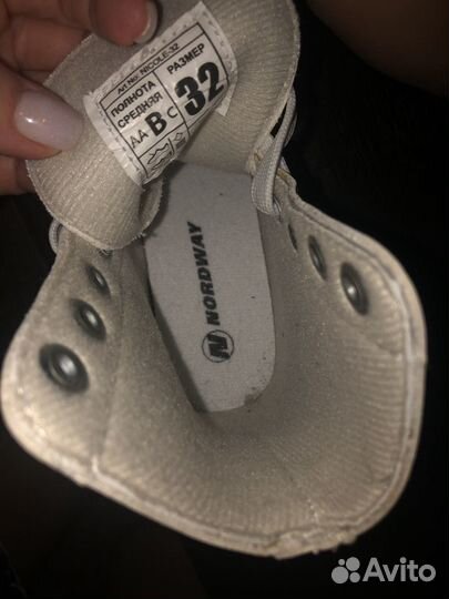 Коньки детские 32 размер