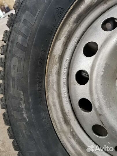 Колеса в сборе r15 зимние