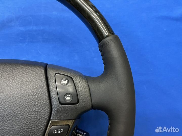 Мультируль с косточкой дерево и подогревом Toyota