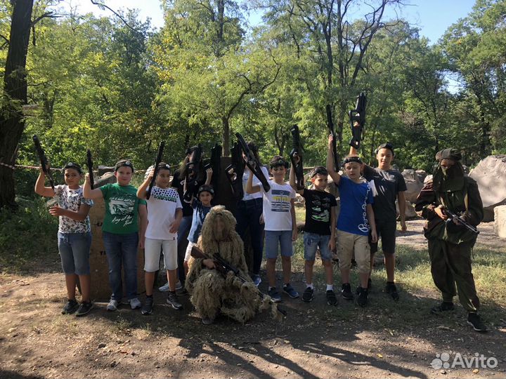 Выездной лазертаг