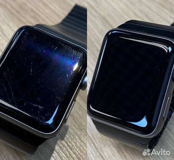 Полировка apple watch