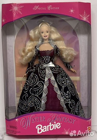 Барби Glamorous Gala & Winter Fantasy Barbie