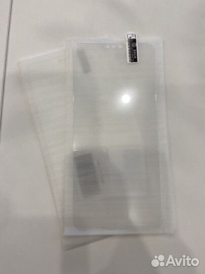 Прозрачный чехол и защитное стекло Honor 8x