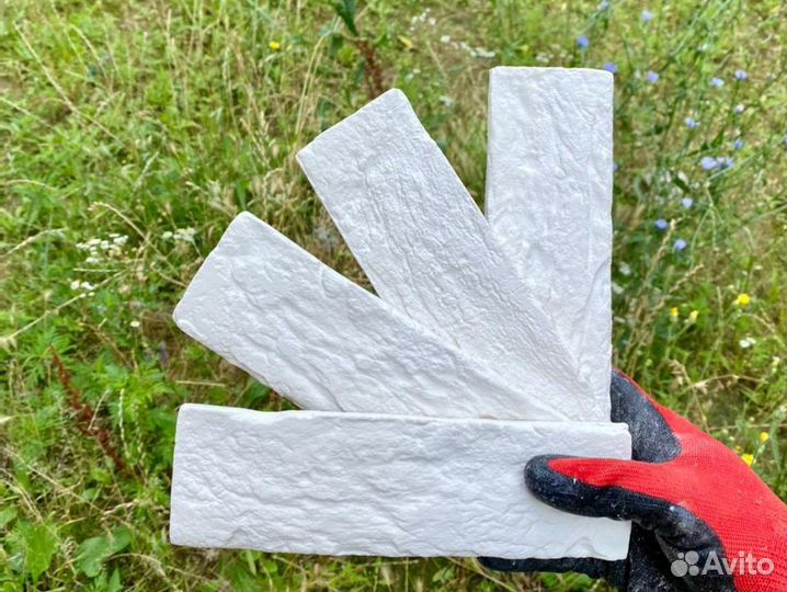 Гипсовая плитка под кирпич