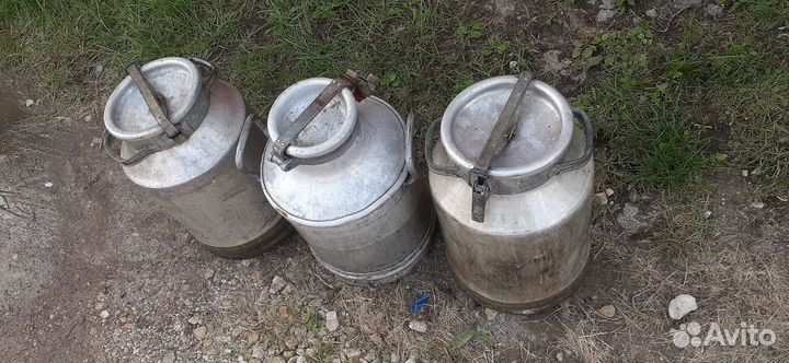 Фляга алюминиевая бу 40л