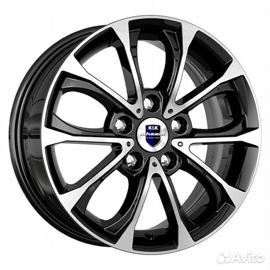 R15 5x100 6,5J ET43 D67,1 К&К Urals (кс732) Алмаз