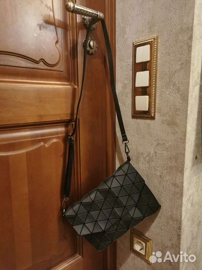 Сумка клатч чёрная