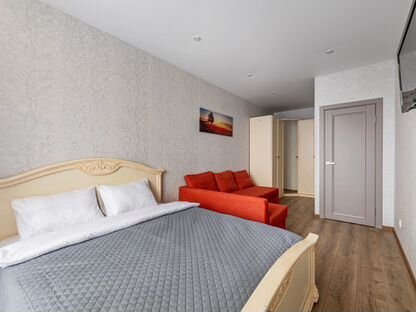 1-к. квартира, 36 м², 2 кровати, Казань
