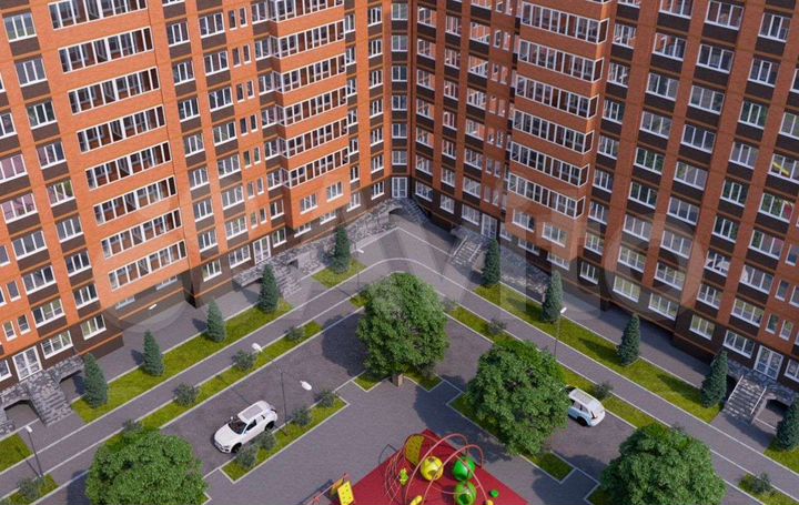2-к. квартира, 66 м², 5/14 эт.