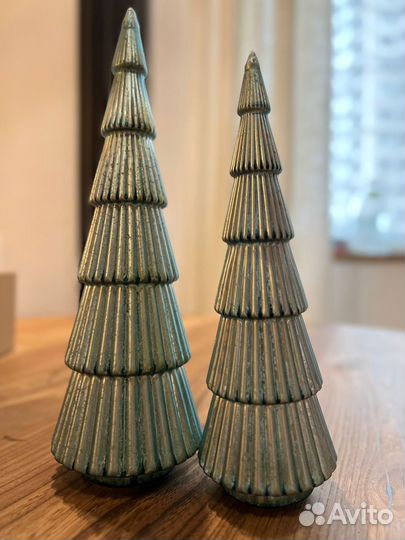 Елочки светящиеся настольные