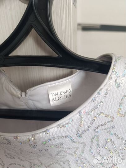 Нарядное платье для девочки 134