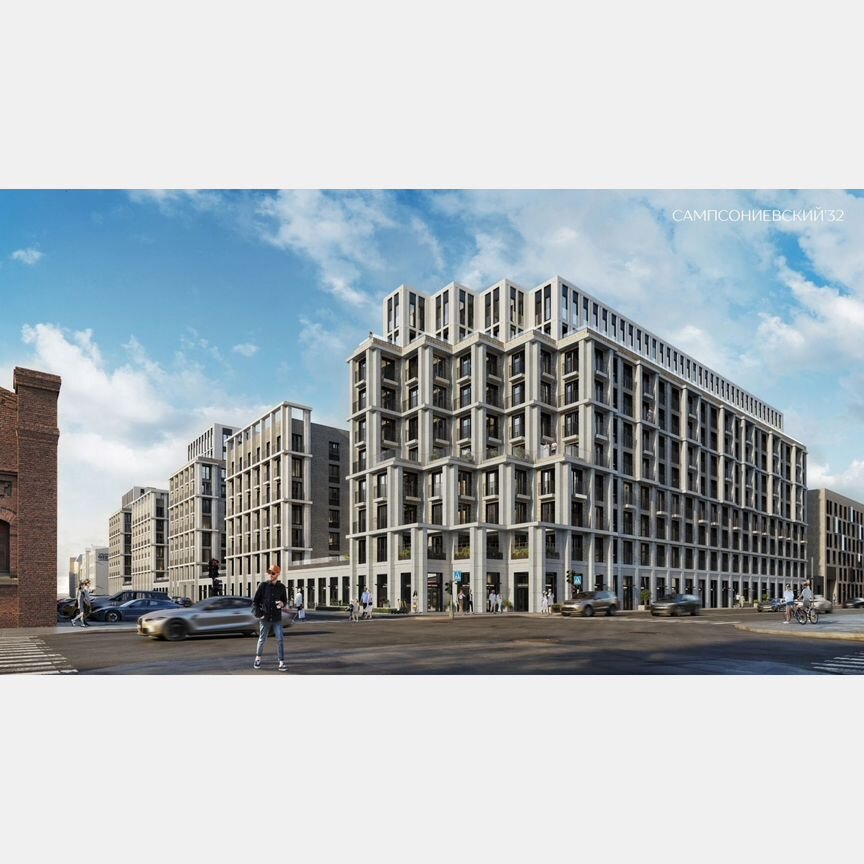 2-к. квартира, 67,7 м², 2/10 эт.