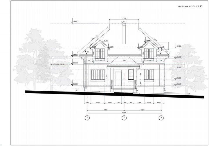 Дача 231 м² на участке 10 сот.