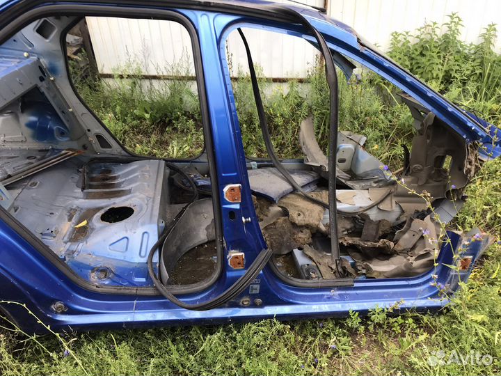 Порог Рено Логан стойка центральная окорок