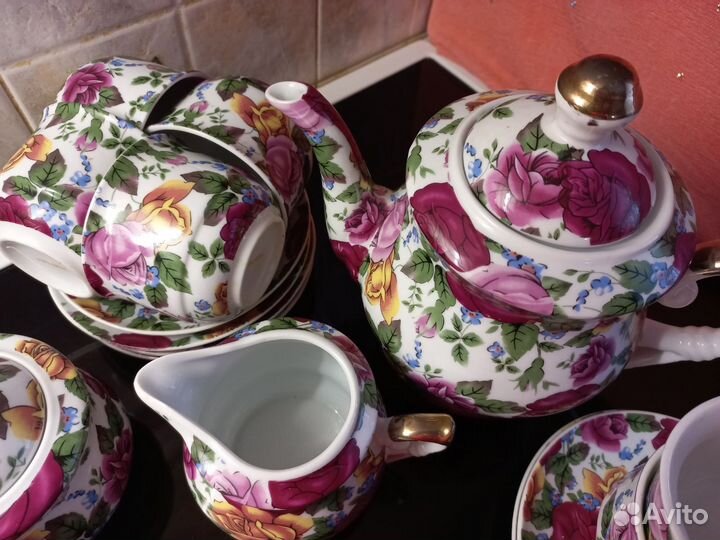 Чайный сервиз Розовый соблазн