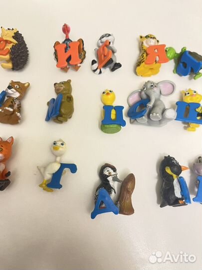 Магнитная 3д азбука