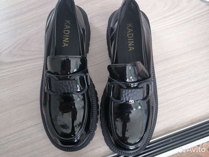 Лоферы женские 38 размер новые
