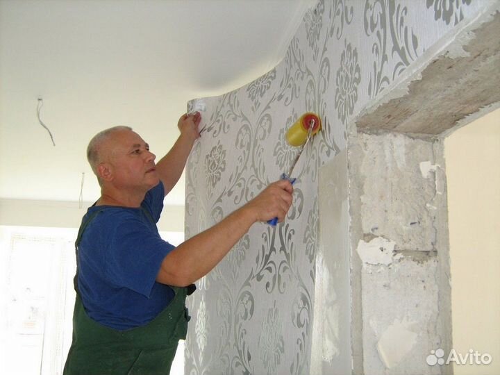 Подготовка поверхности стен к поклейке обоев