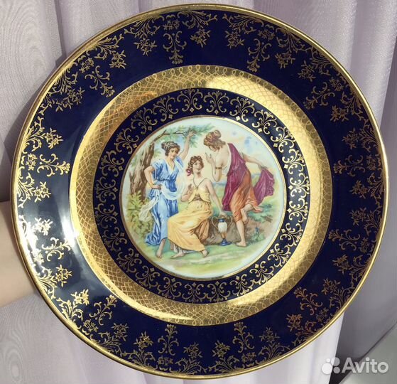 Роскошная коллекционная тарелка