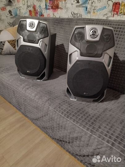 Колонки от музыкального центра LG