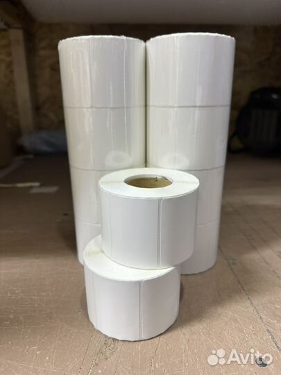 Термоэтикетки 58х40 для маркетпоейсов