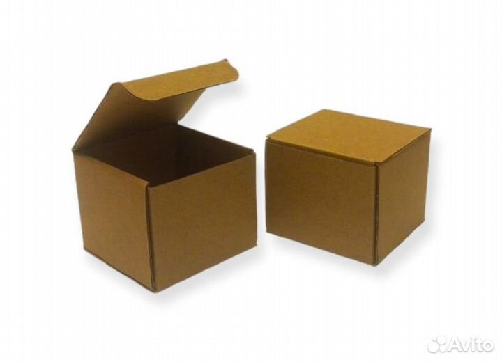 Коробка картонная самосборная 7х7х6 36 шт