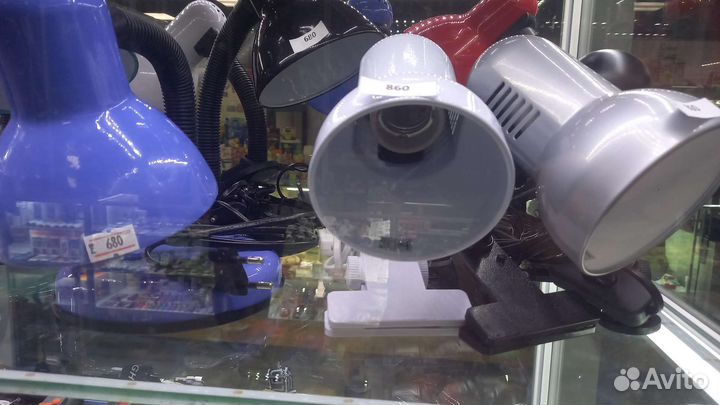 Лампа на прищепке