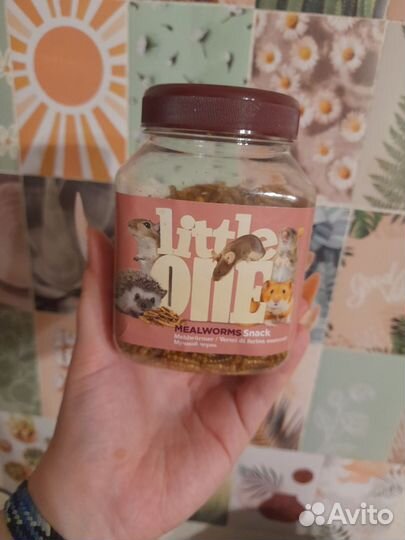 Мучной червь Little On для грызунов