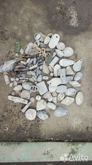 Рыболовные грузила свинец