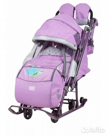 Санки коляска nika