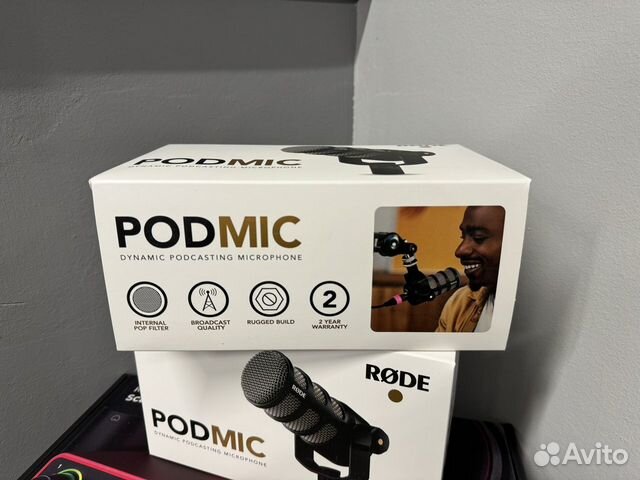 Rode PodMic Динамический микрофон объявление продам