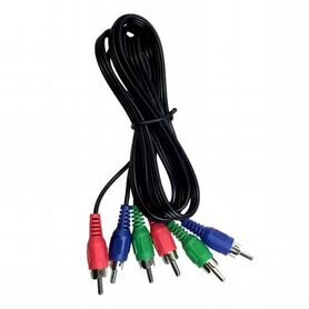 Кабель 3xRCA - 3xRCA 1.5м Jett 283-315 0932000750