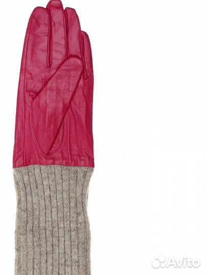 Перчатки женские кожаные новые